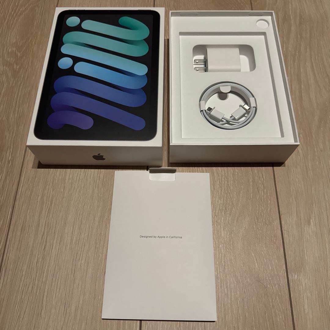 【美品】Apple iPad mini 第6世代 64gb スペースグレー 本体