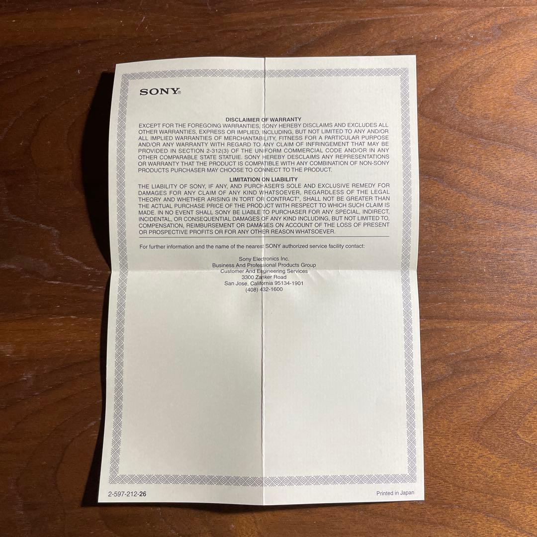 【美品】SONY MDR-7506イヤーパッド新品　ステレオヘッドホン