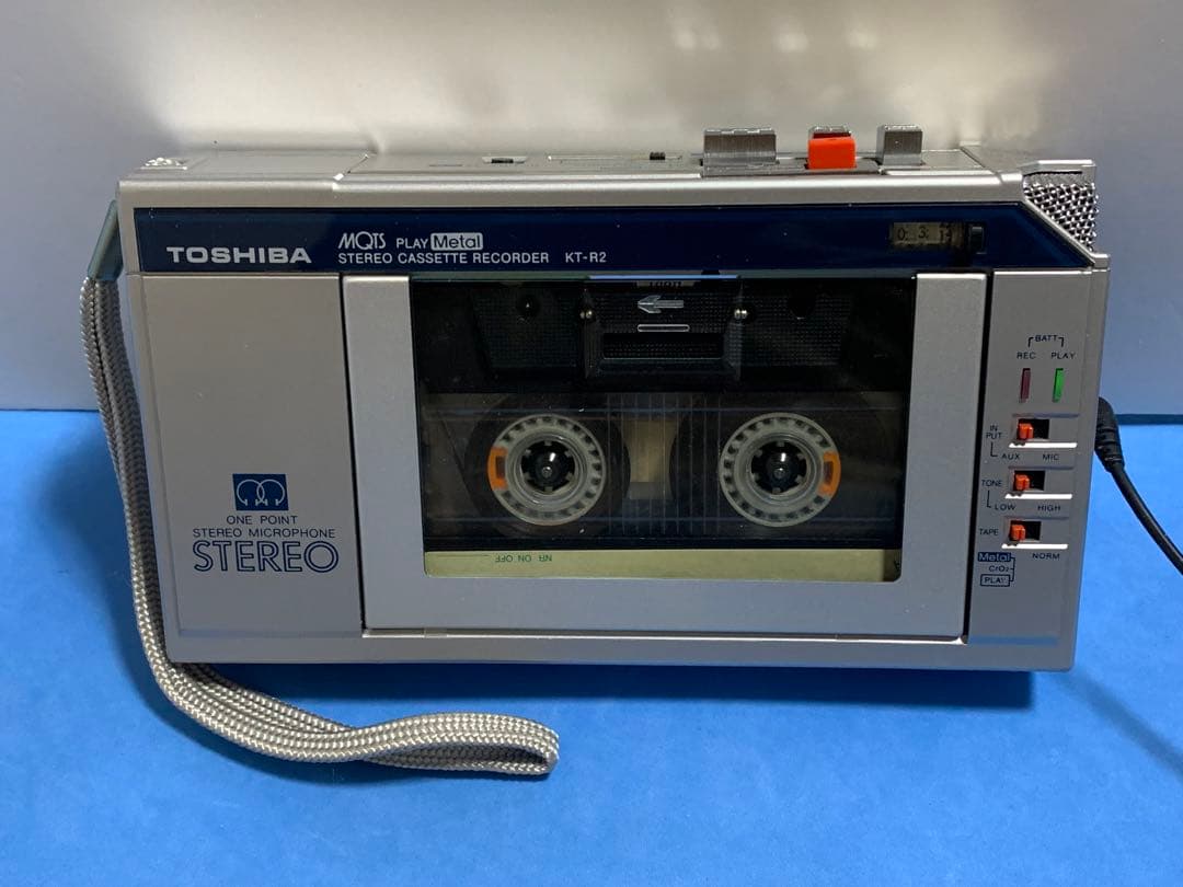 TOSHIBA 東芝 KT-R2　カセットレコーダー