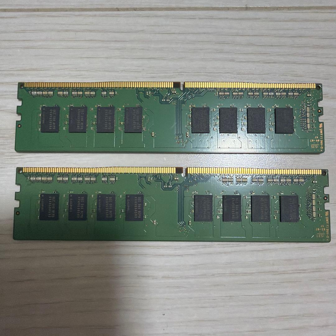 DDR4　Samsung 8GB 2Rx8 PC4-2133P-UB0-10
