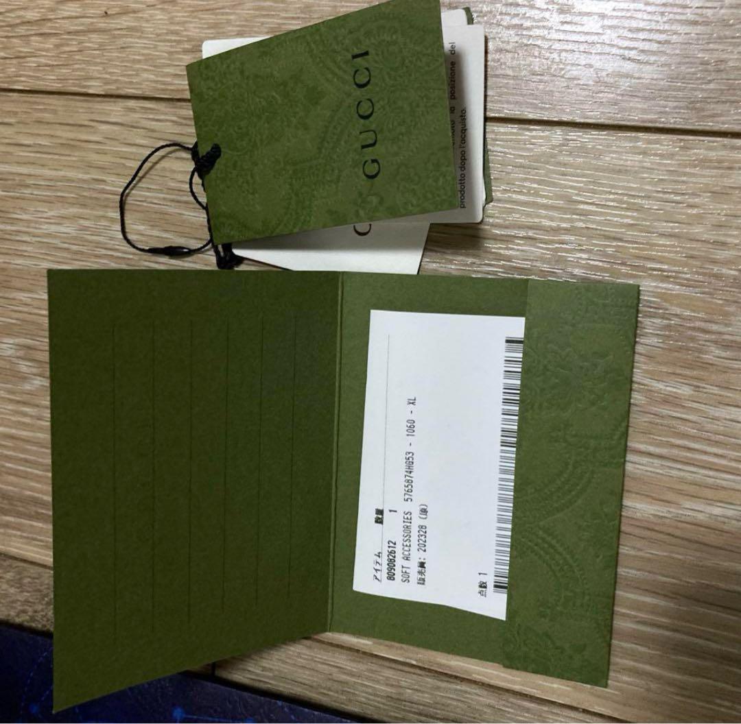 レシート 箱 タグ 全て有りGUCCI バケットハット