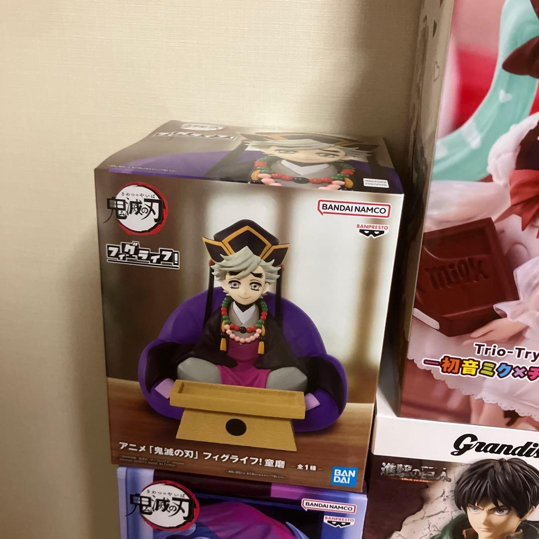 メダリスト　望月美琴　初音ミク　進撃の巨人　鬼滅の刃　童磨　フィギュア