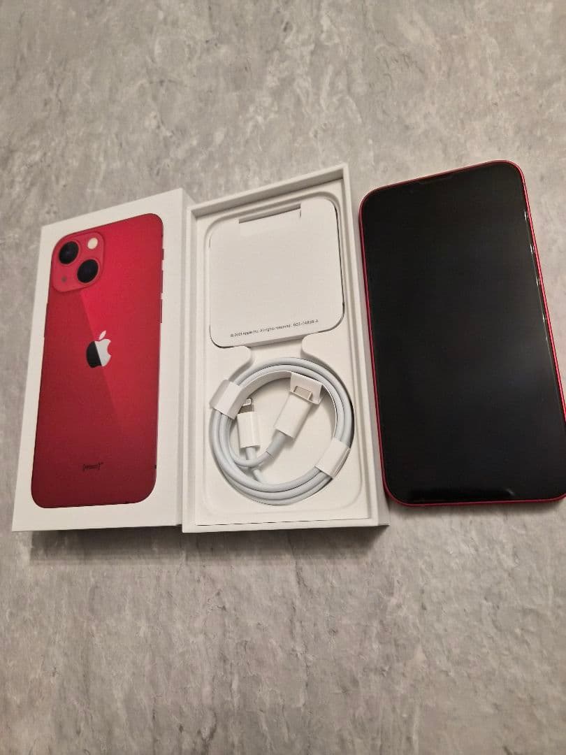 iPhone 13 mini　256G　レッド