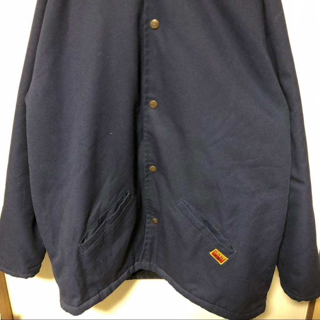 レアアイテム USA製 FB COUNTY フーデット ハーフコート ネイビー
