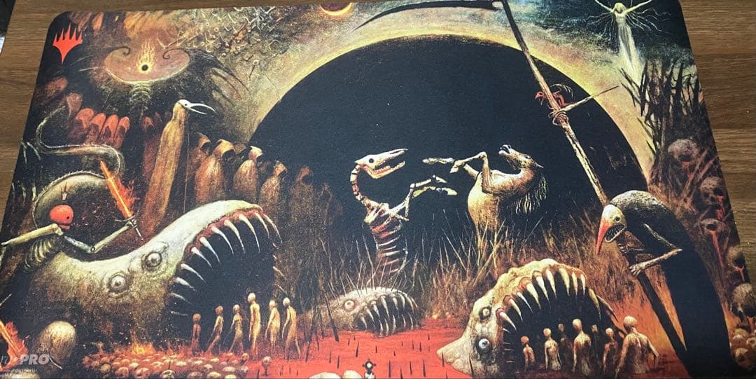 MTG 滅びDamnation プレイマット Seb McKinnon