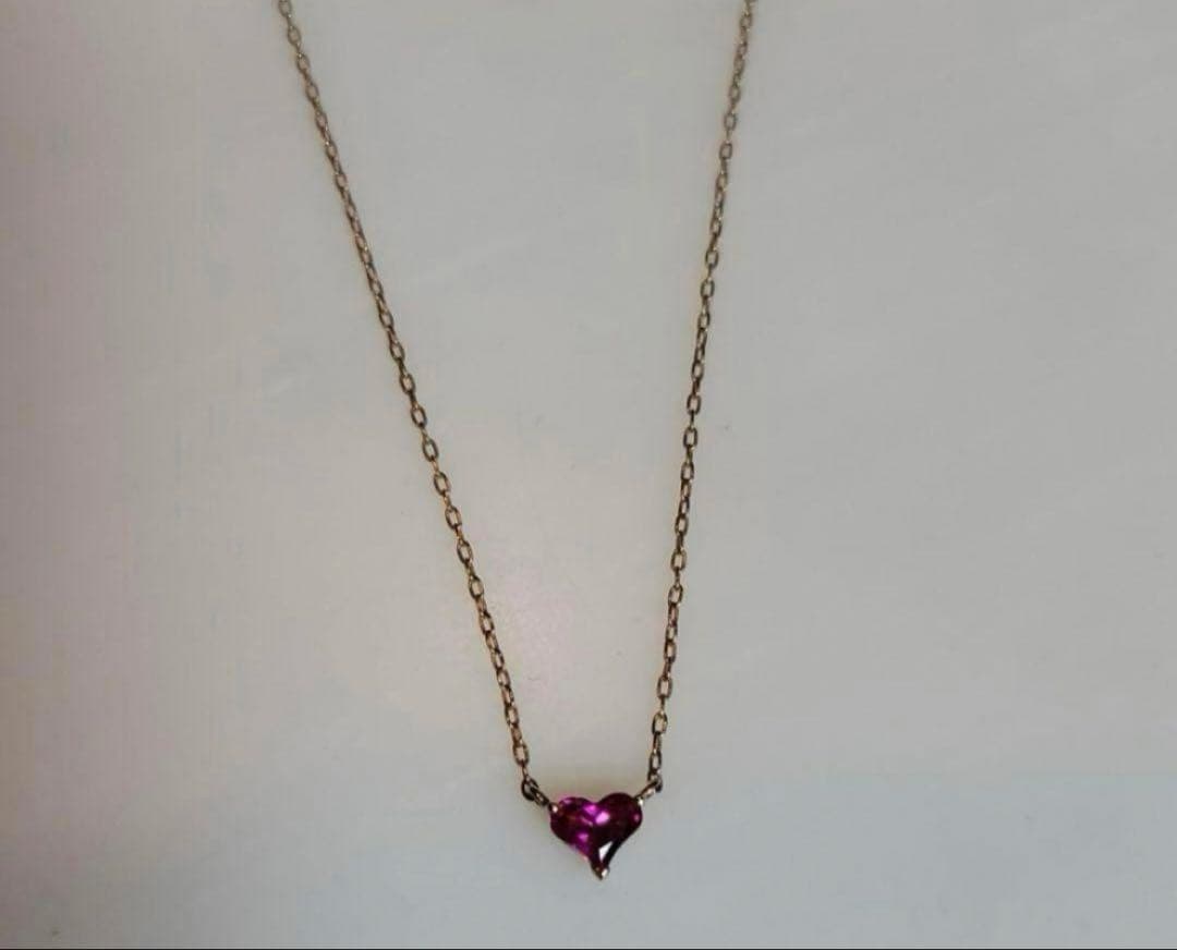 ヴァンドーム青山　ハート型ネックレス