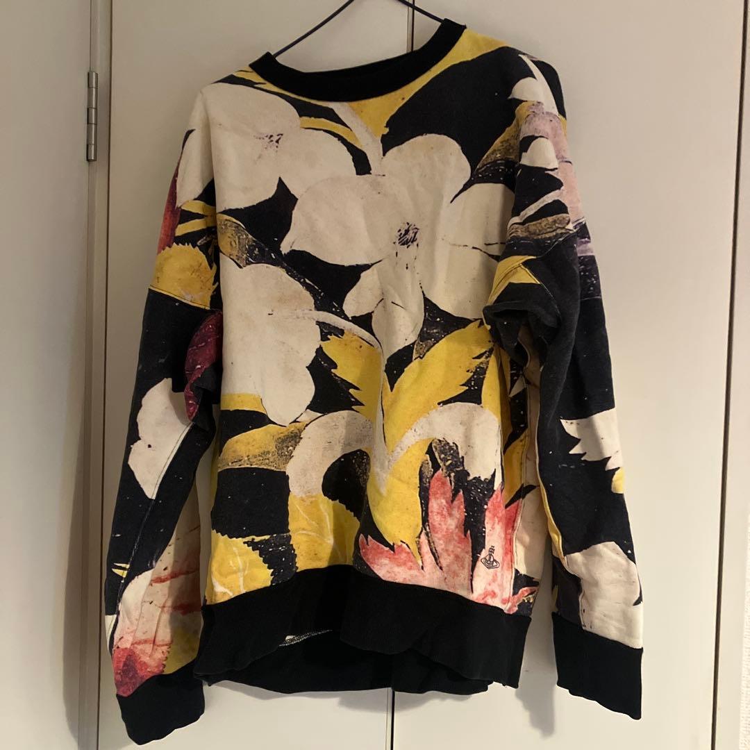 ヴィヴィアンウエストウッド ⭐︎花柄長袖トップス Lサイズ
