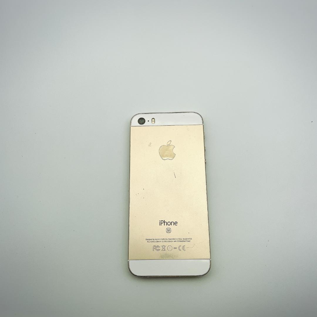 【良品】iPhone SE ゴールド 128GB simフリー