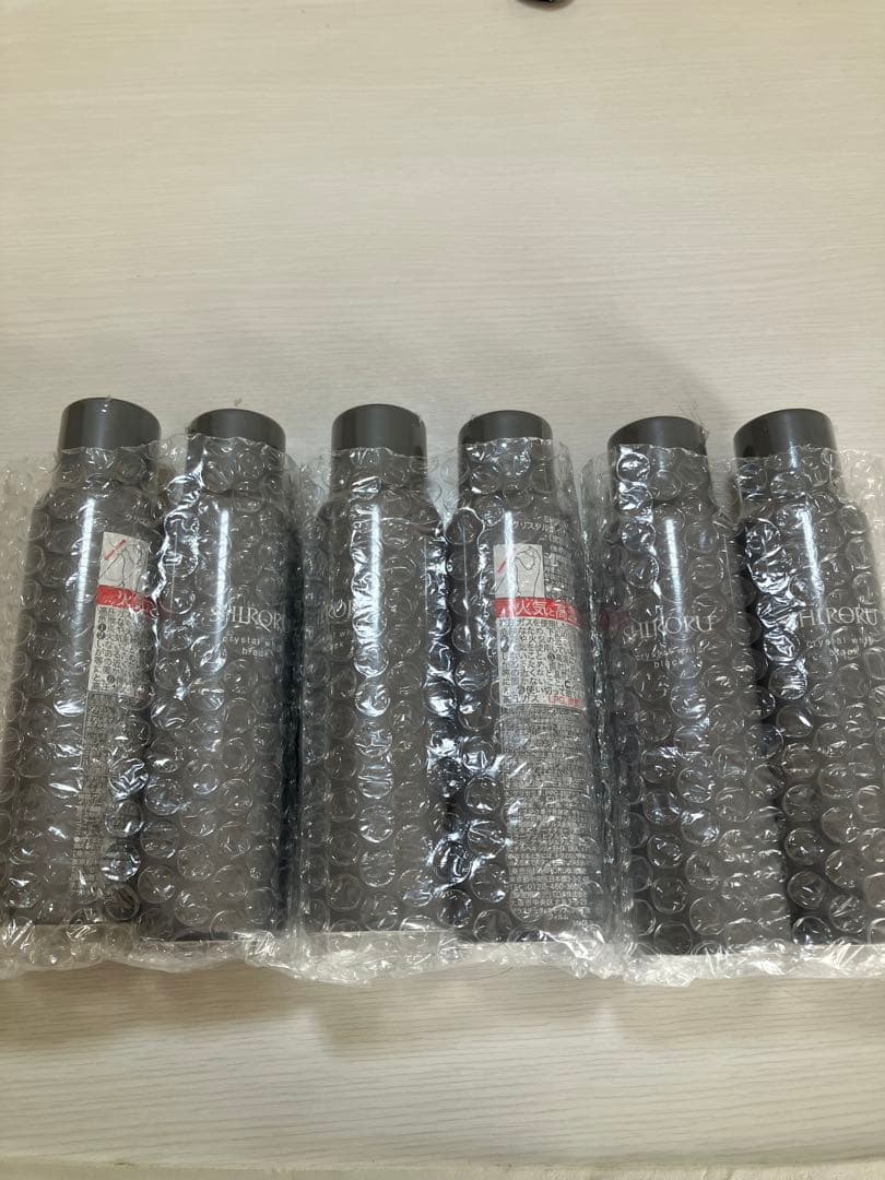 SHIRORU クリスタルホイップブラック 120g 6本