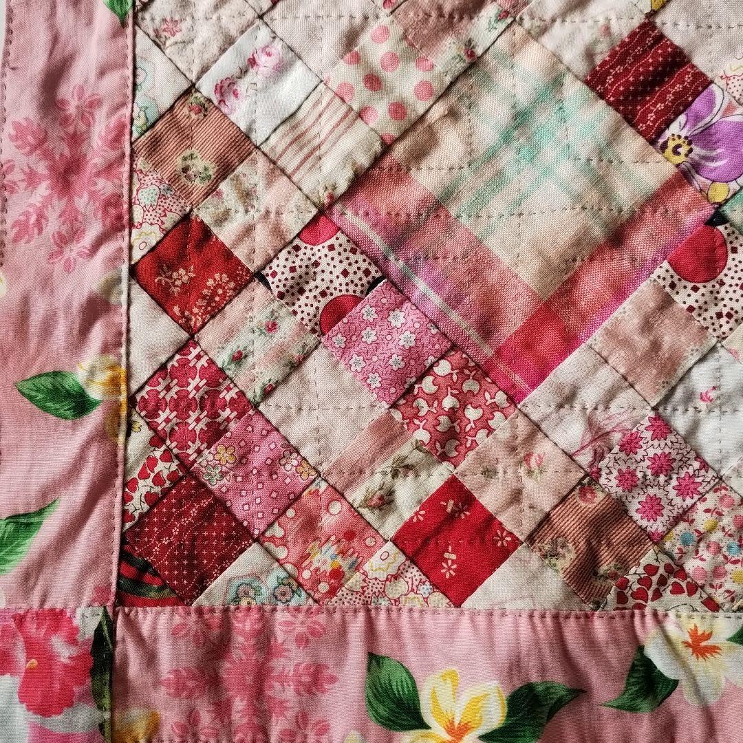 リバーシブルパッチワークキルト（サマーキルト)