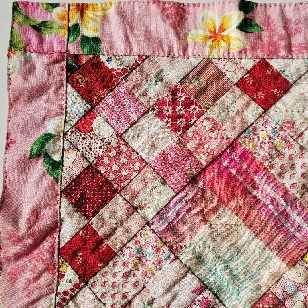 リバーシブルパッチワークキルト（サマーキルト)