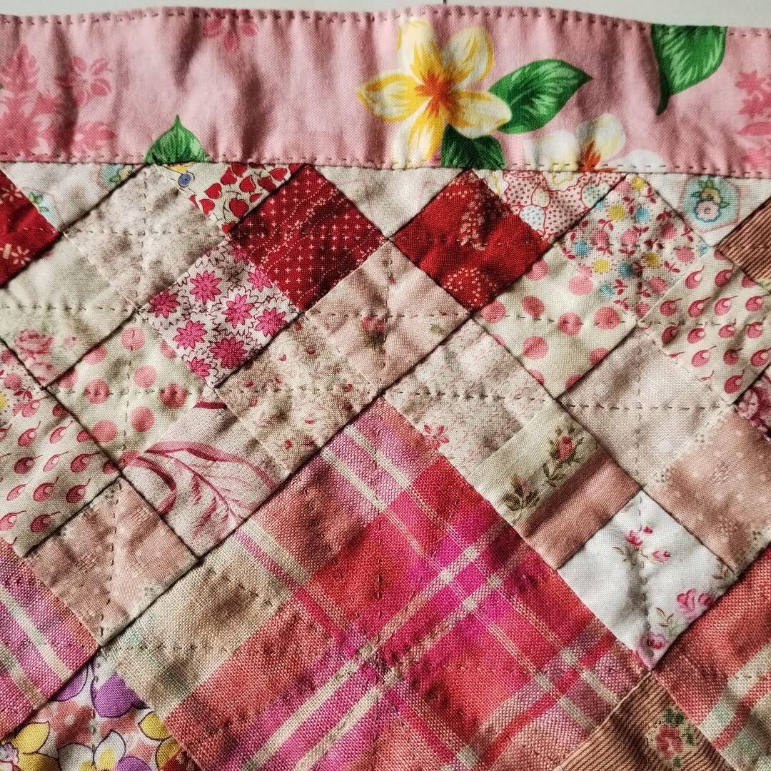 リバーシブルパッチワークキルト（サマーキルト)