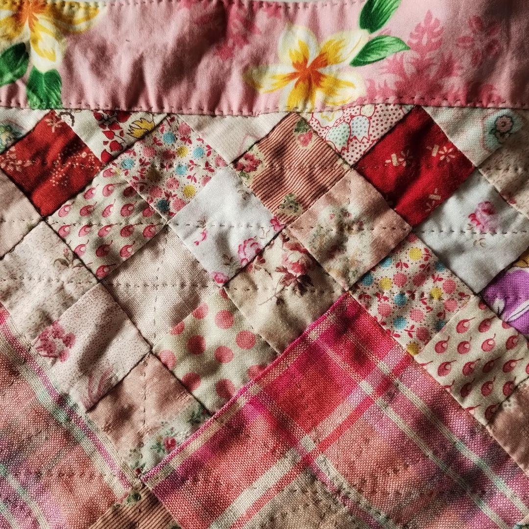 リバーシブルパッチワークキルト（サマーキルト)