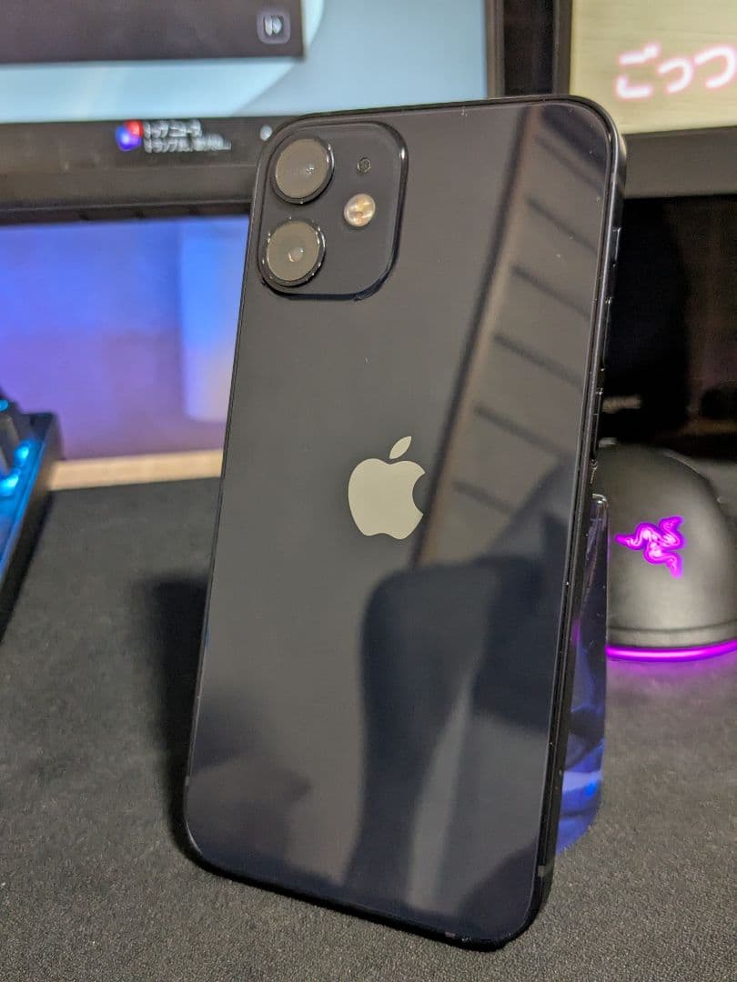 は*な様 iPhone 12 mini ブラック 128GB バッテリー100％