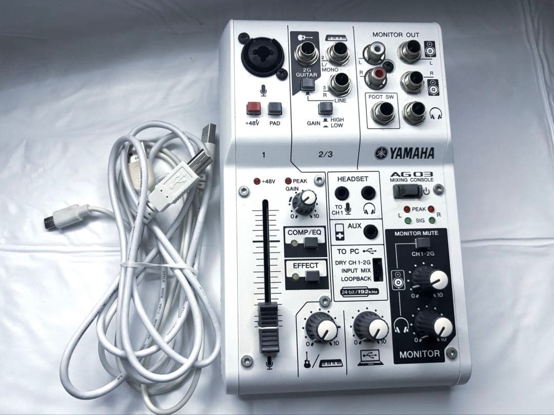 YAMAHA / AG03 ミキサー ホワイト