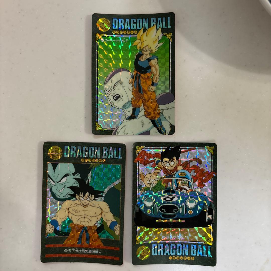 オ*ト様 ドラゴンボールカードセット ビジュアルアドベンチャー 当時物 3枚セッ
