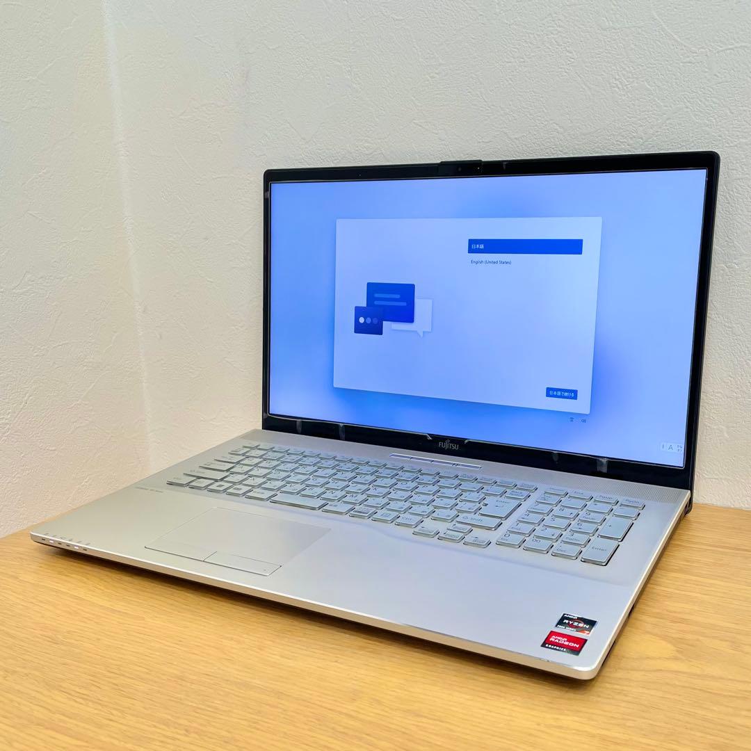 ◎美品 FUJITSU LIFEBOOK NH77/H1 16GB/512GB