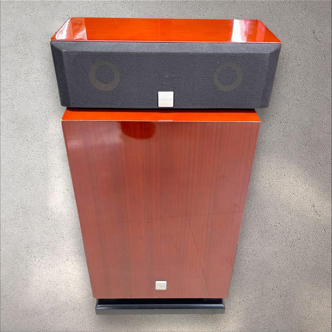 希少 DENON AVサラウンドアンプ　スピーカー6点セット　5.1