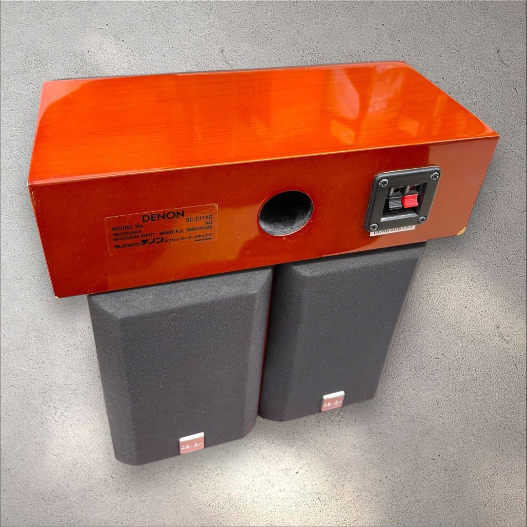 希少 DENON AVサラウンドアンプ　スピーカー6点セット　5.1