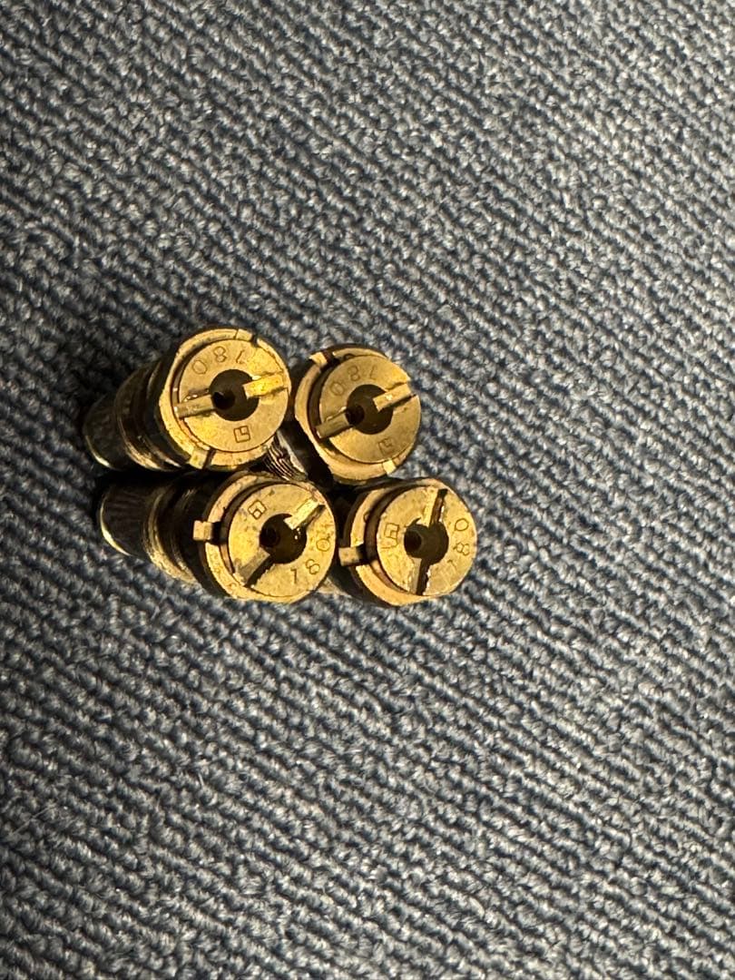 ソレックス　ジェットブロック8 4本セット エアー、メイン、ブリードパイプ入り