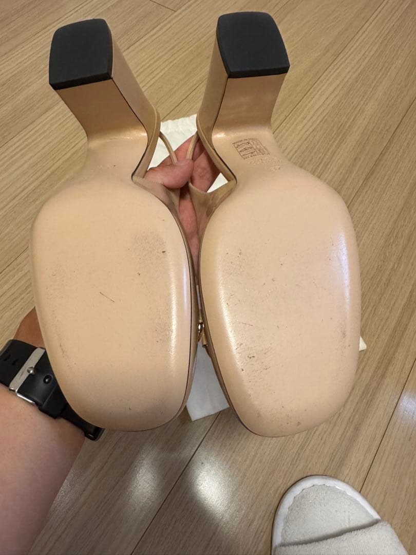 ほぼ未使用✨GUCCI グッチ ホースビット エナメル サンダル✨