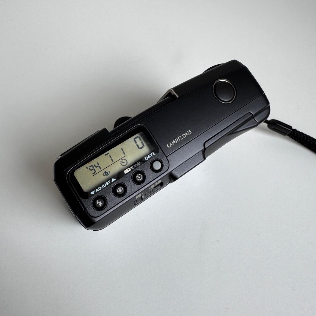 【美品】PENTAX ESPIO mini ブラック コンパクトフィルムカメラ