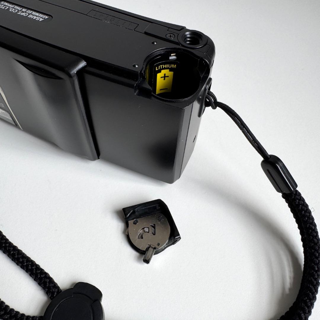 【美品】PENTAX ESPIO mini ブラック コンパクトフィルムカメラ