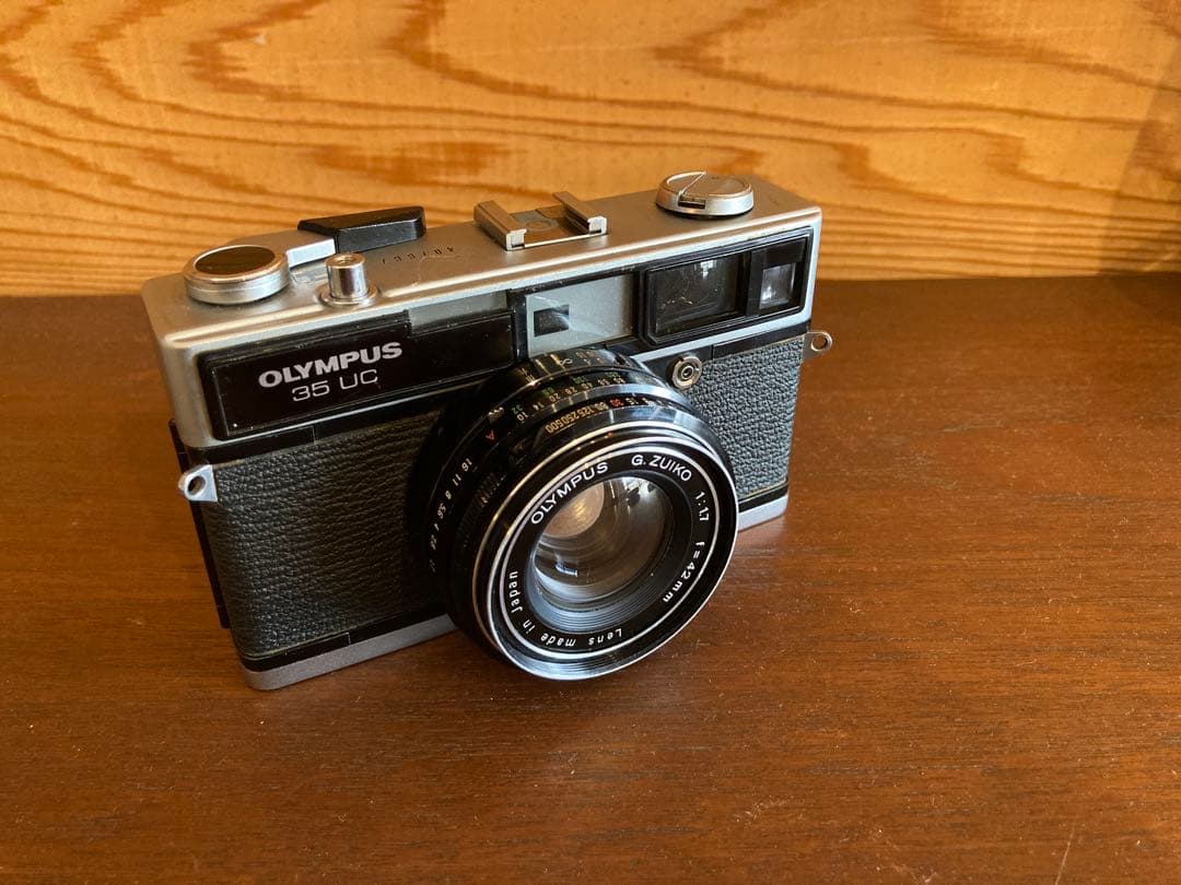 Olympus 35 UC シャッター切れます一応 ジャンクで