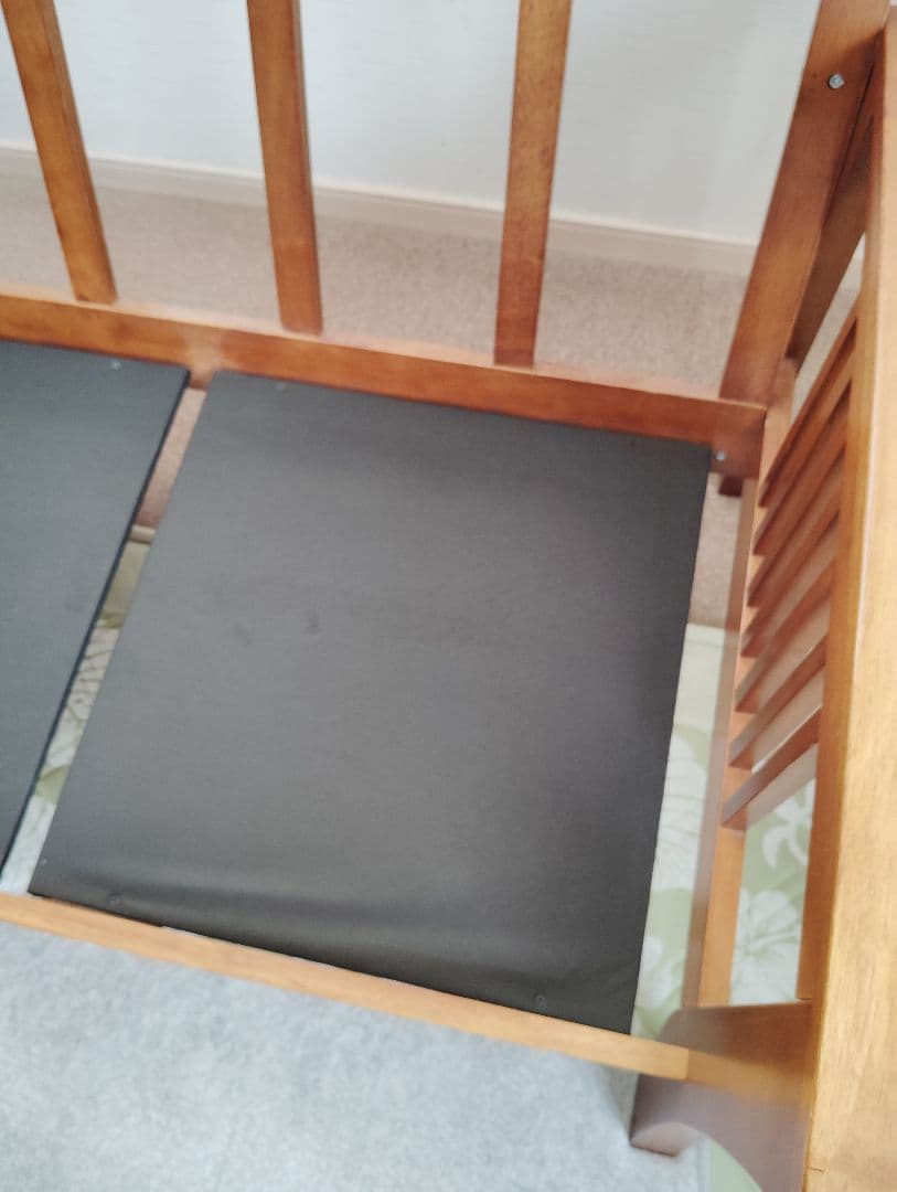 2人掛けソファ ブラウン アンティーク風