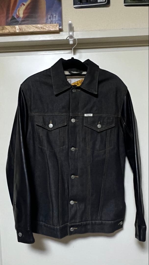 CoreFighterTropicalHell♠︎BlackDenimJacket