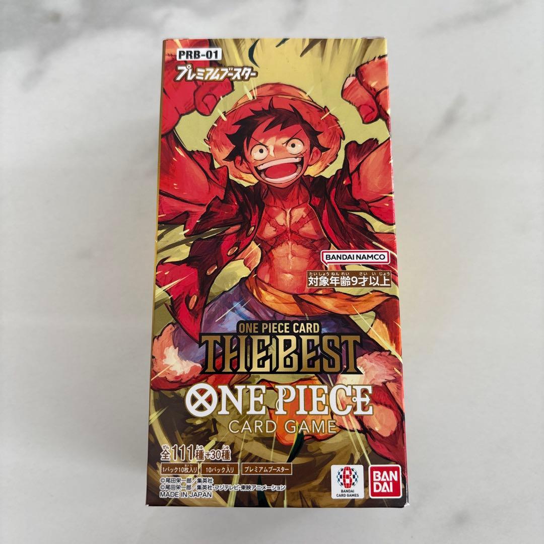 ワンピース カード ゲーム THE BEST 新品未開封 テープなし1BOX