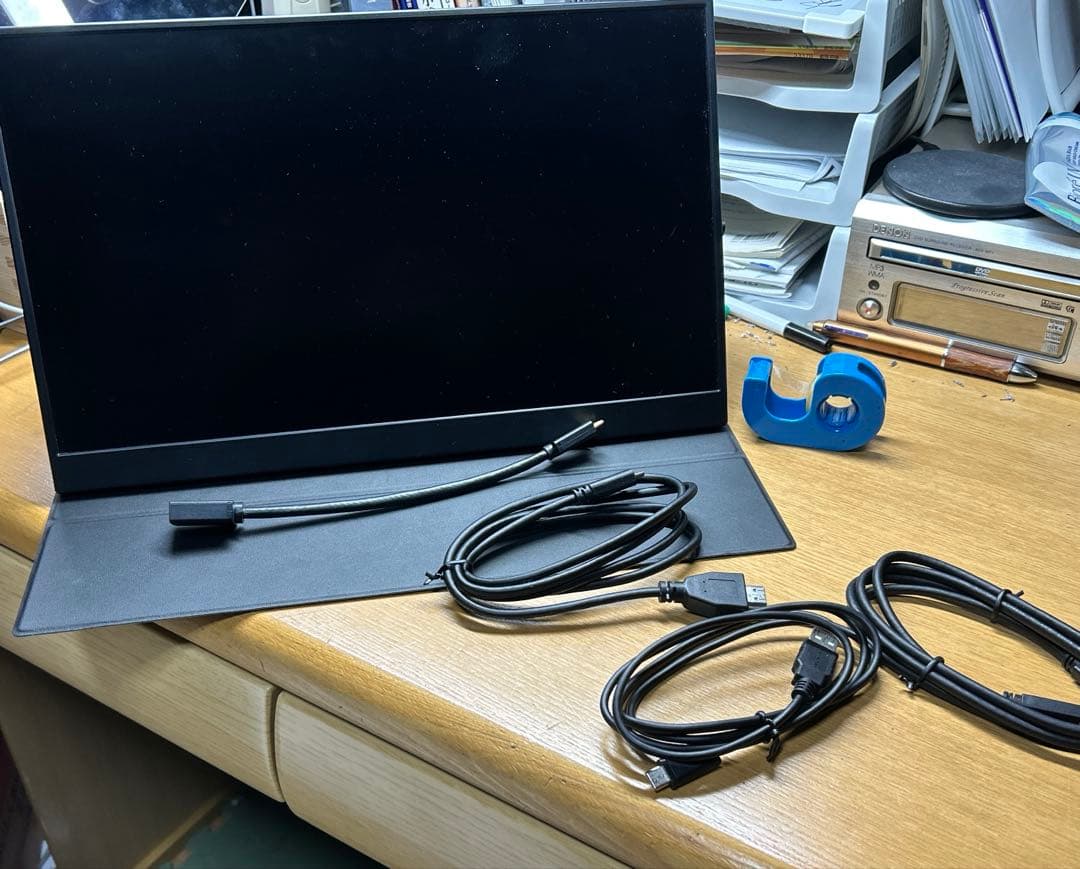 ポータブルモニター 13.5インチ2k WQHD miniHDMI入力 オマケ有