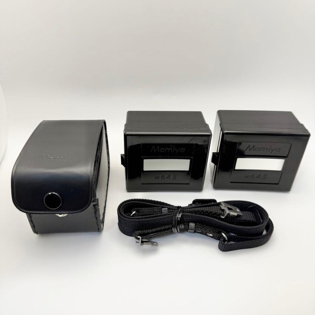 Mamiya M645 1000S 本体 レンズ付 付属品多数　9194