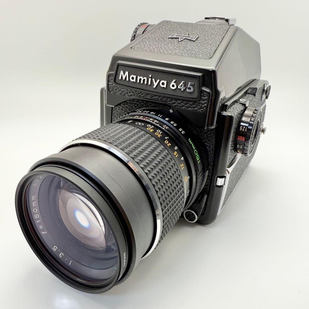 Mamiya M645 1000S 本体 レンズ付 付属品多数　9194