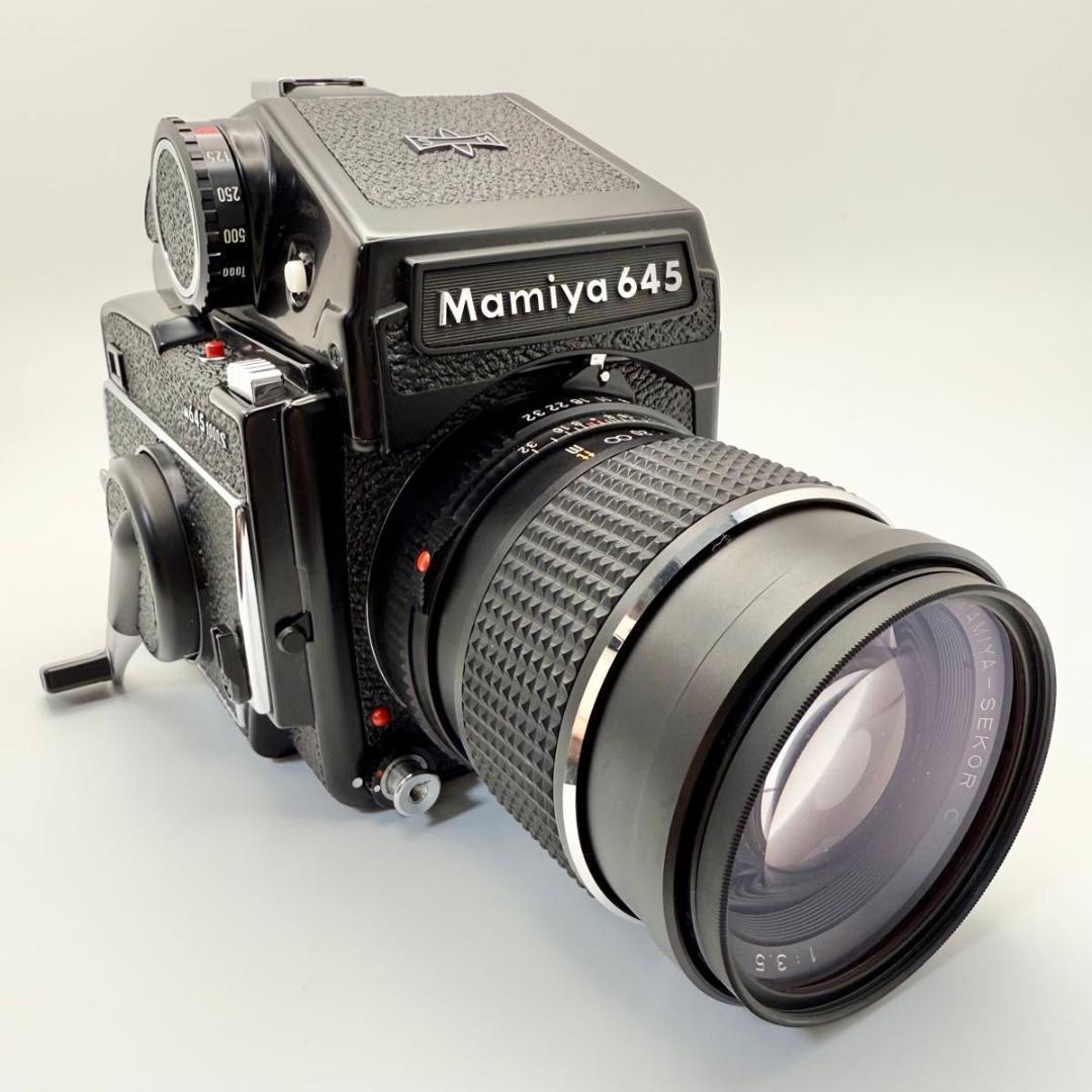 Mamiya M645 1000S 本体 レンズ付 付属品多数　9194