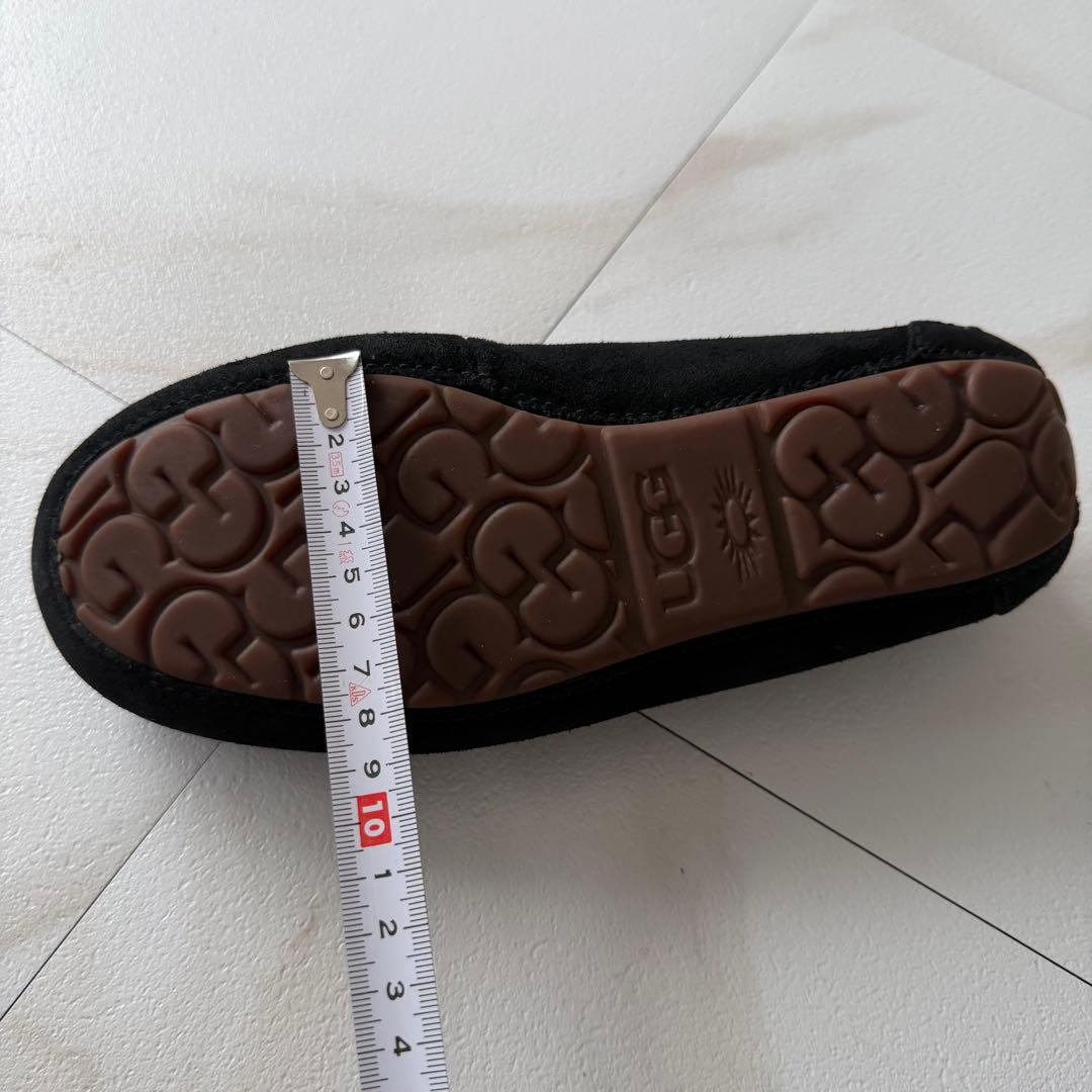 ✨試着✨極美品　アグ　正規品UGG ブラック モカシン　スリッポン　ローファー