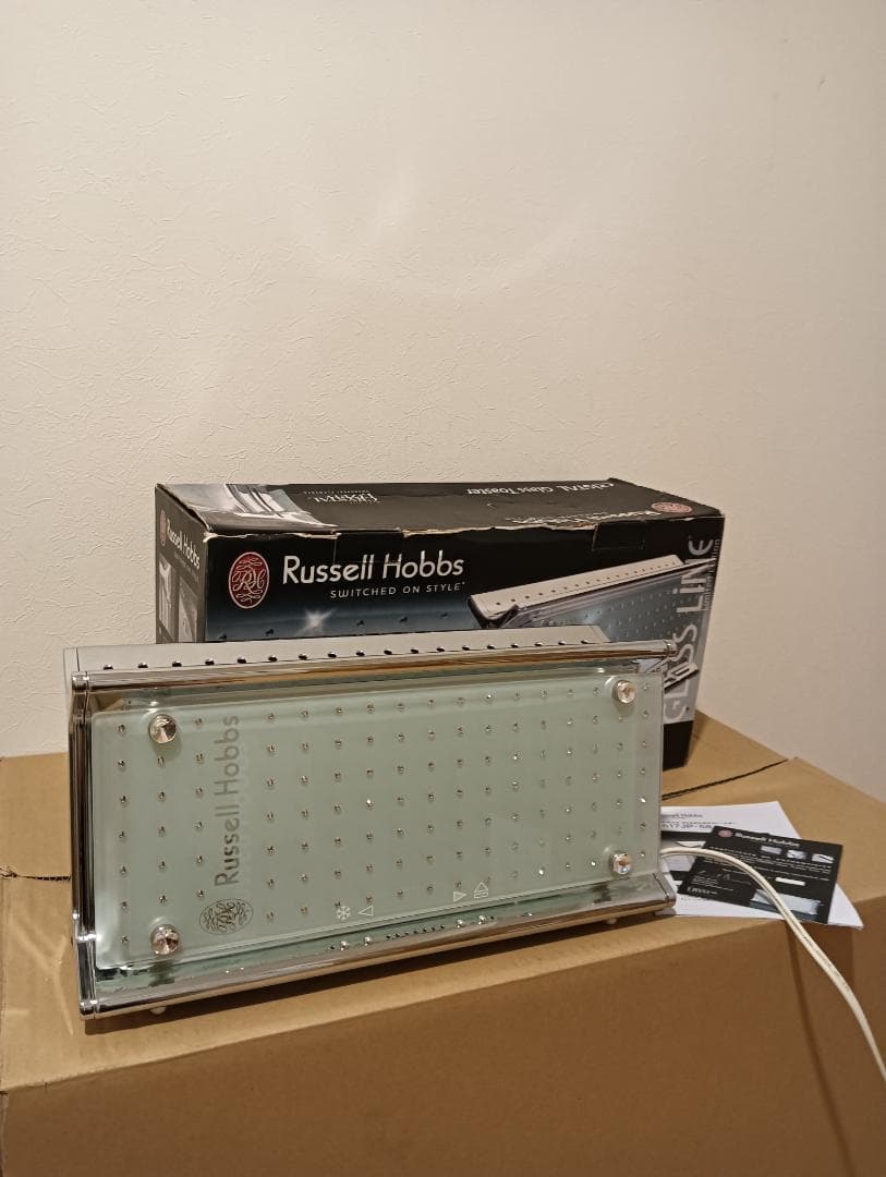 【500台限定】ラッセルホブス スワロフスキー トースター 未使用