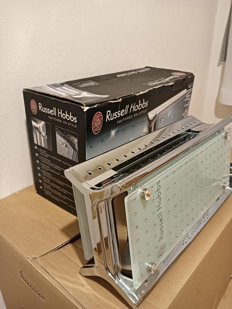 【500台限定】ラッセルホブス スワロフスキー トースター 未使用