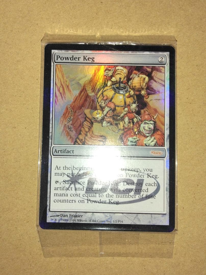 未開封 火薬樽 Powder Keg Foil 褒賞プログラム プロモ