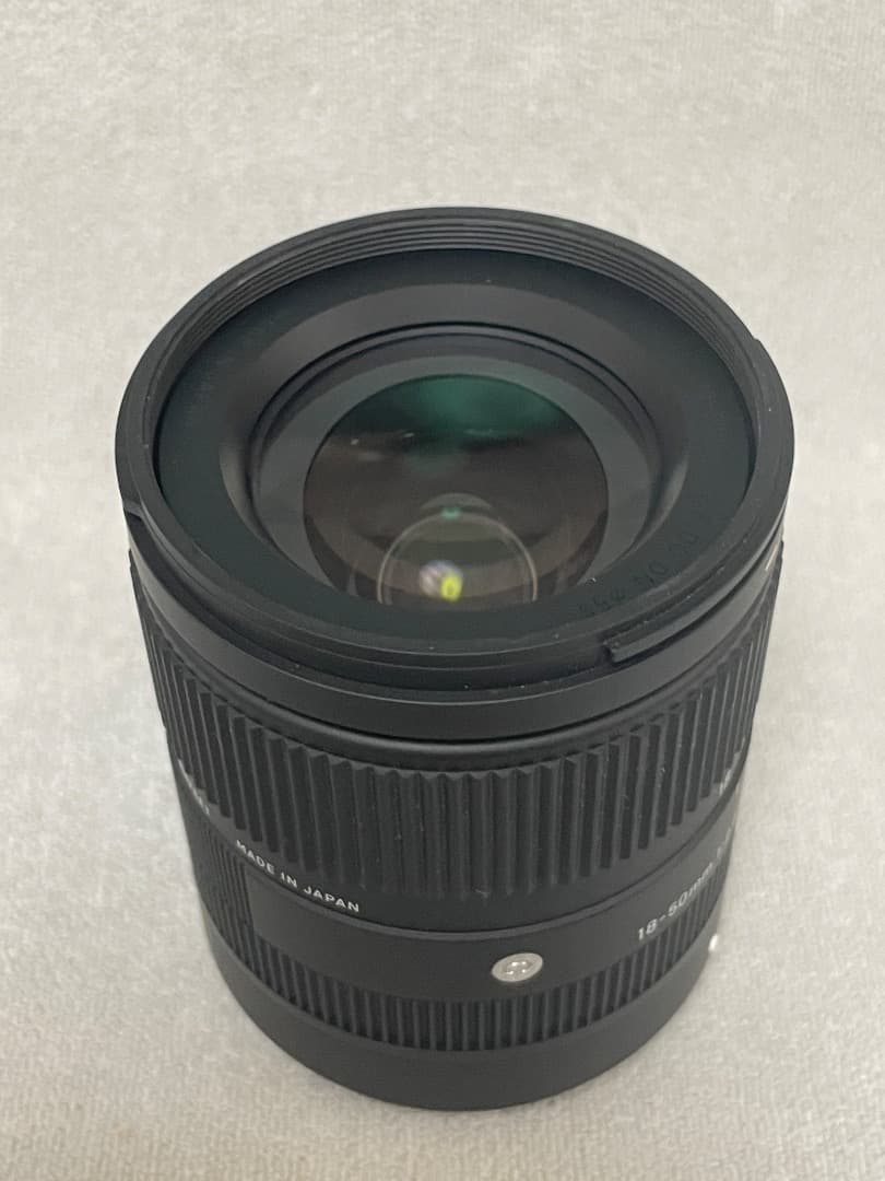 【美品】SIGMA 18-50mm f2.8 DC DN Xマウント　フィルタ付