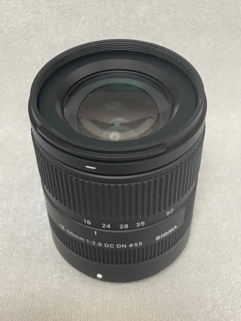 【美品】SIGMA 18-50mm f2.8 DC DN Xマウント　フィルタ付