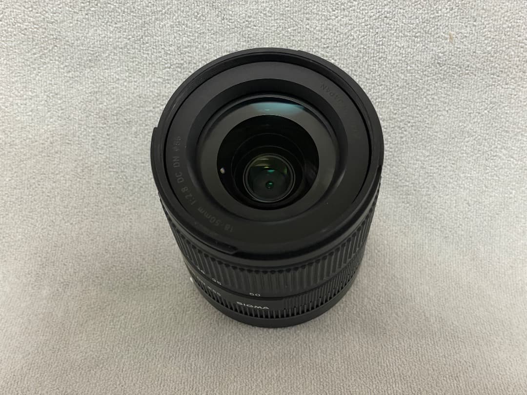 【美品】SIGMA 18-50mm f2.8 DC DN Xマウント　フィルタ付