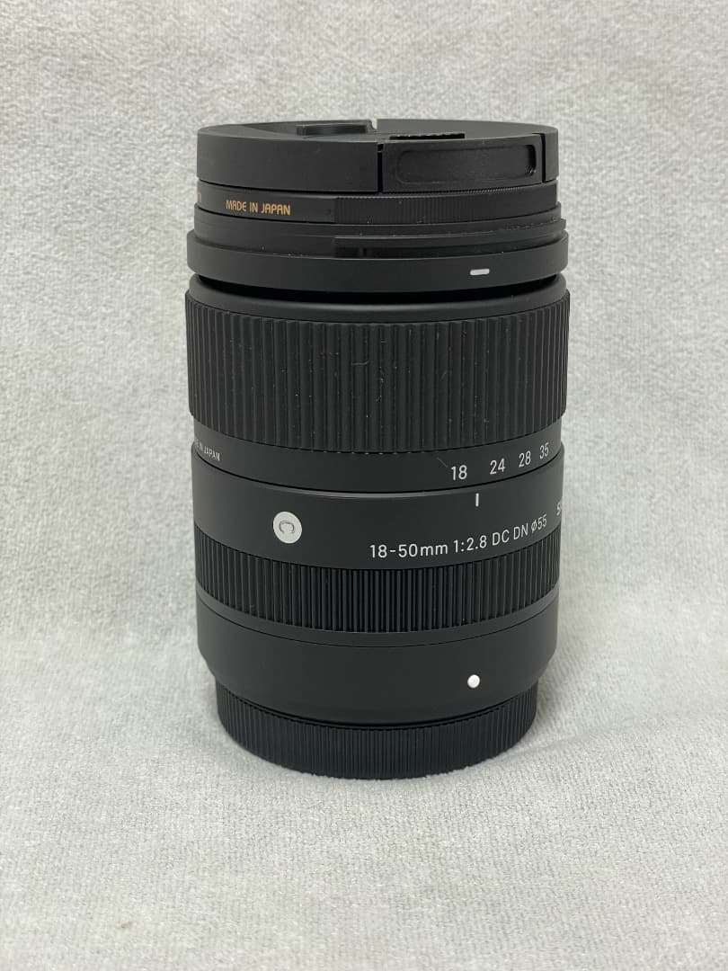 【美品】SIGMA 18-50mm f2.8 DC DN Xマウント　フィルタ付