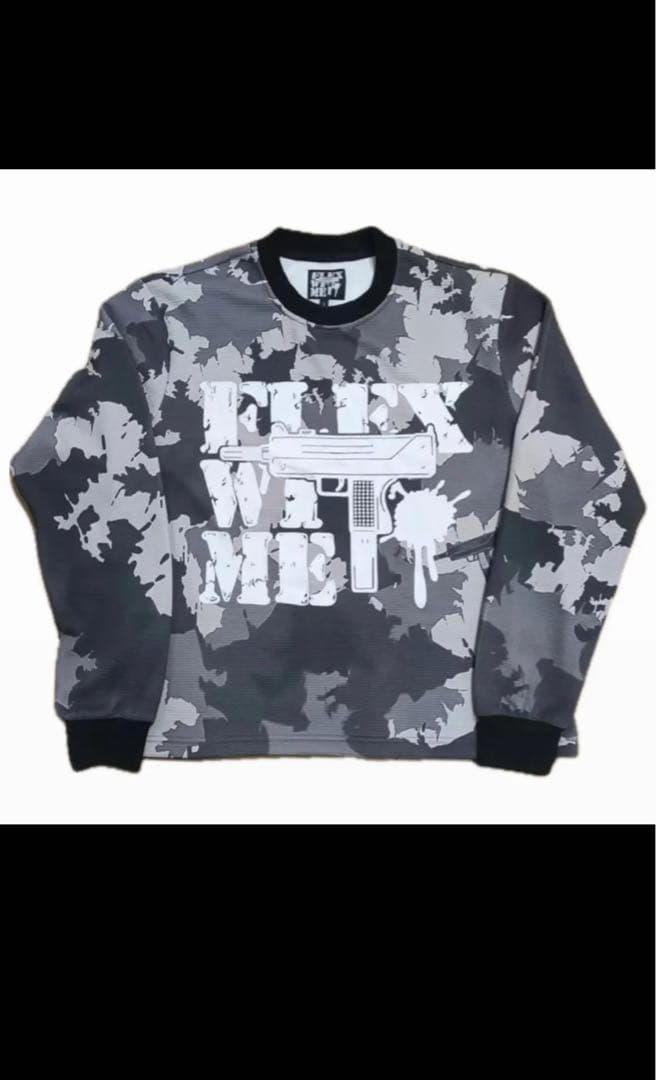 flexwitme YOKO CAMO ロンT