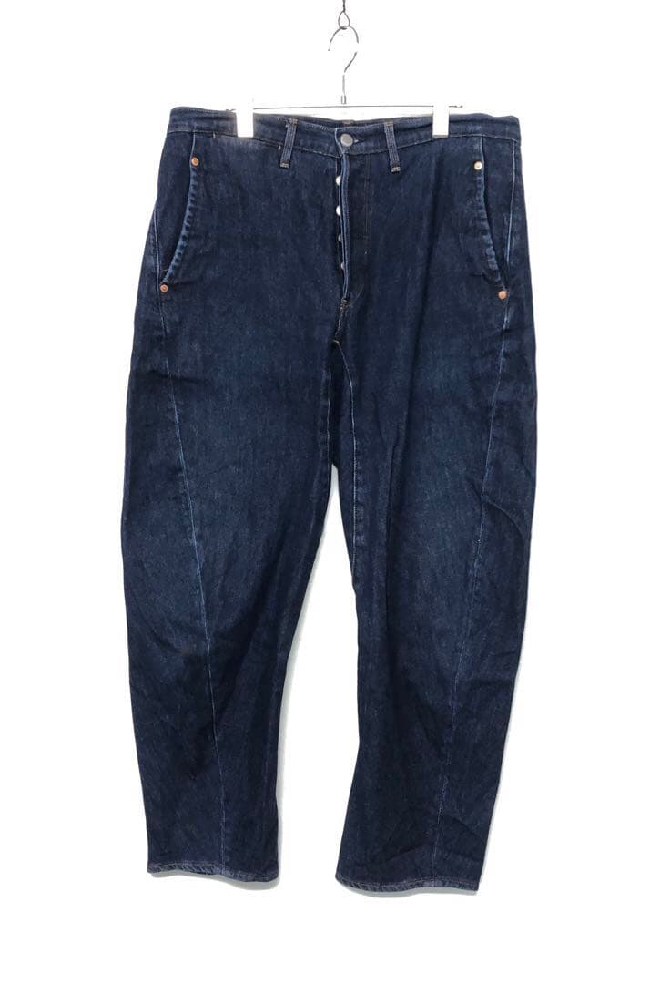 LEVI'S PREMIUM テーパードワイドパンツ ダークデニム