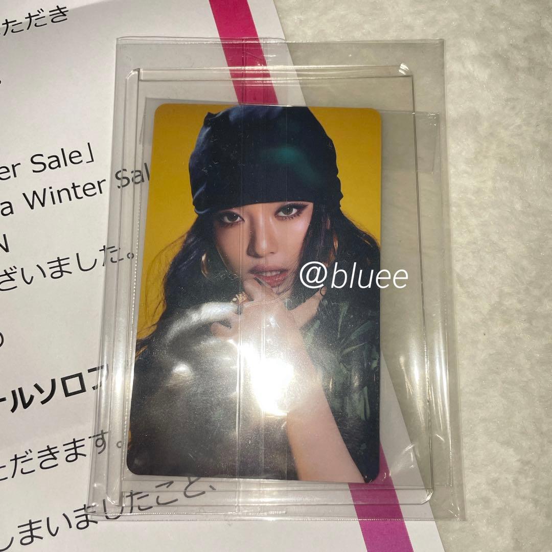 aespa ニンニン 渋谷109 限定 winter sale 当選 トレカ