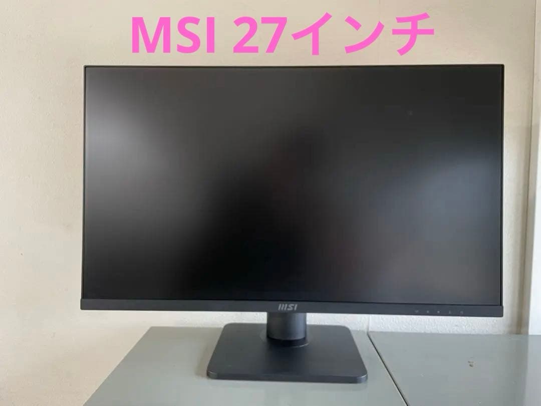 【美品・保証書付き】27インチモニターMSI MP273AP IPS ゲーミング