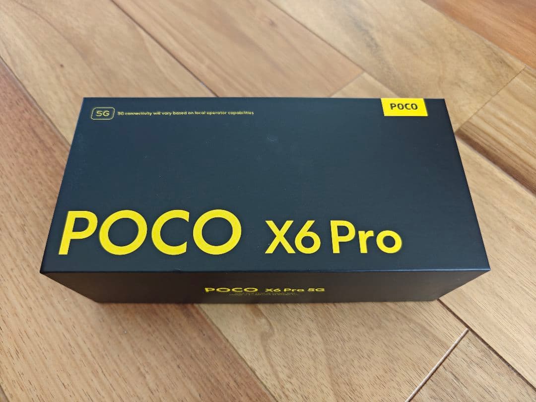 POCO X6 Pro 5G ブラック 12GB RAM 512GB ROM