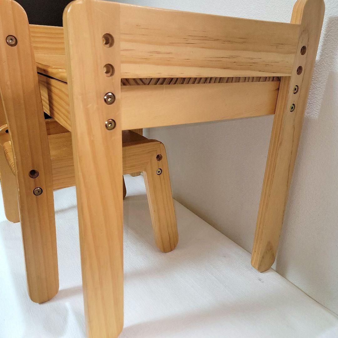 【送料無料】大和屋　ノスタ キッズデスク＆椅子セット 分解発送！