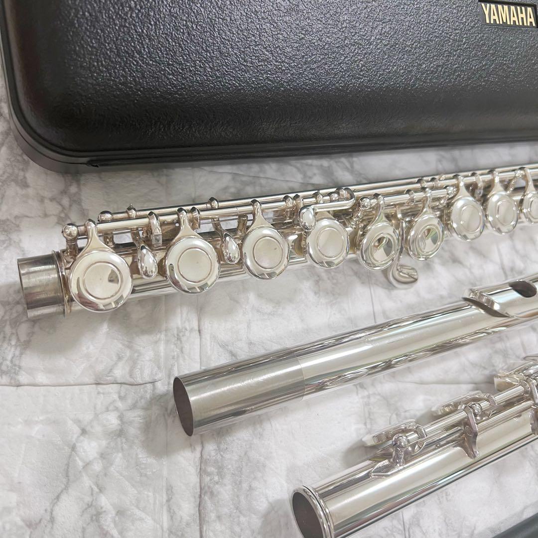 フルート YAMAHA YFL-221 ハードケース付　1887 タンポ劣化なし